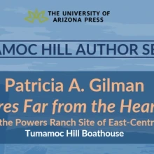 Event banner for Patricia Gilman Author Series 10/08/25